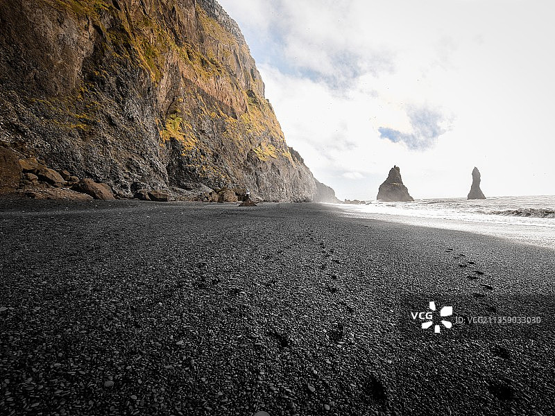 海天映衬的风景图片素材