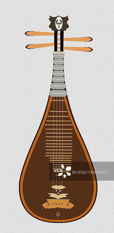 古代乐器琵琶图片素材