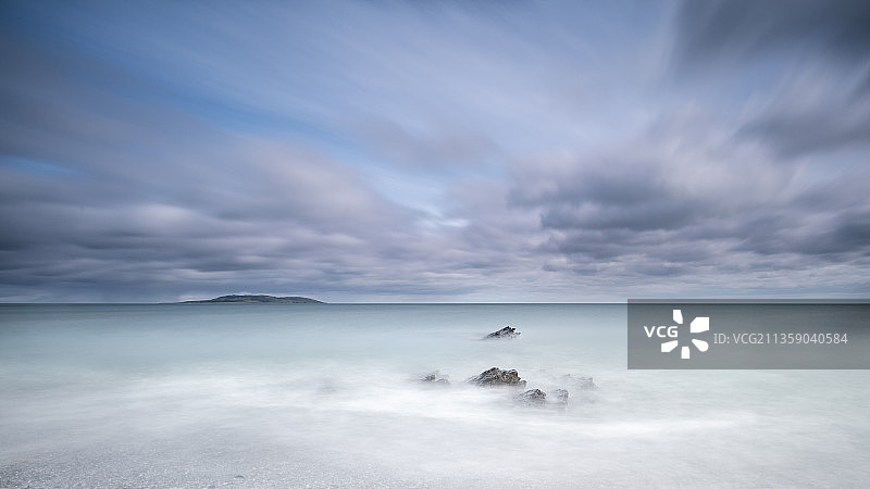 爱尔兰波特马诺克的海景图片素材