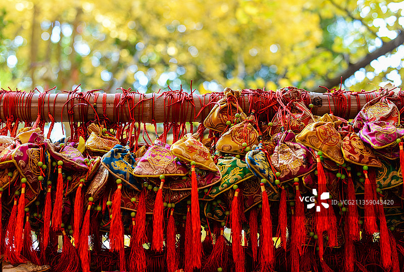 成都锦里锦囊香囊图片素材