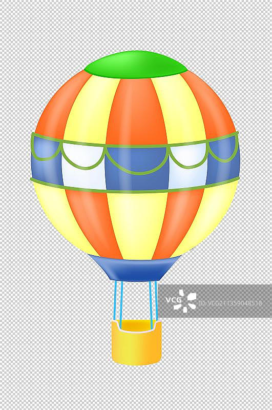 时尚风格热气球图片素材