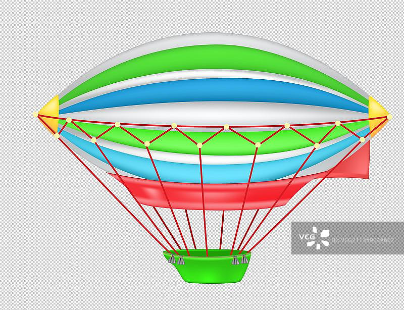 上升的热气球图片素材