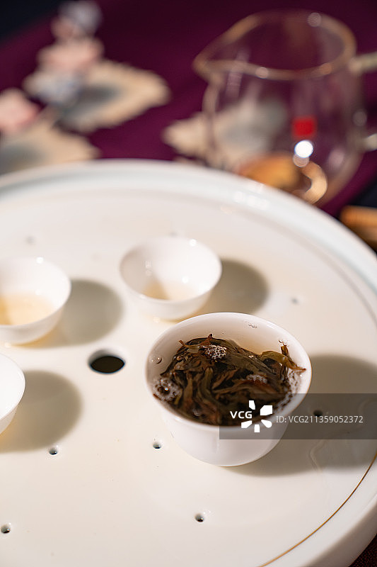 冲泡潮汕凤凰单丛图片素材