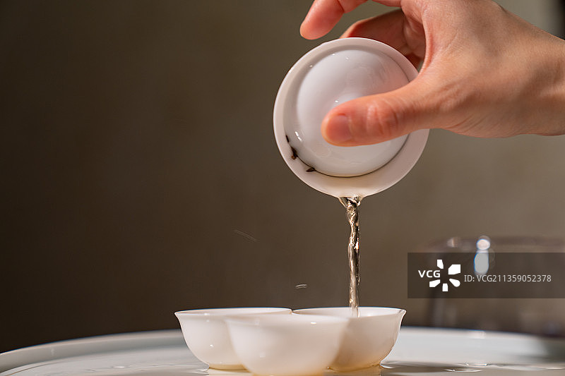 冲泡潮汕凤凰单丛图片素材