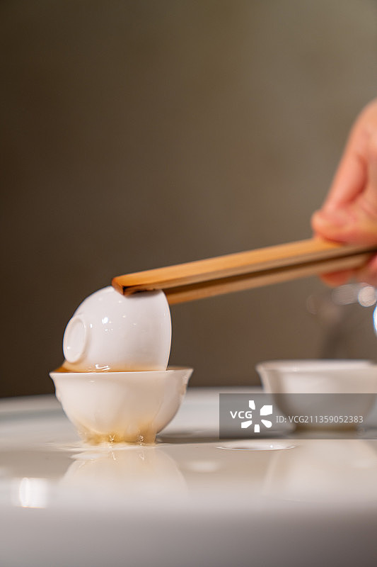 冲泡潮汕凤凰单丛图片素材