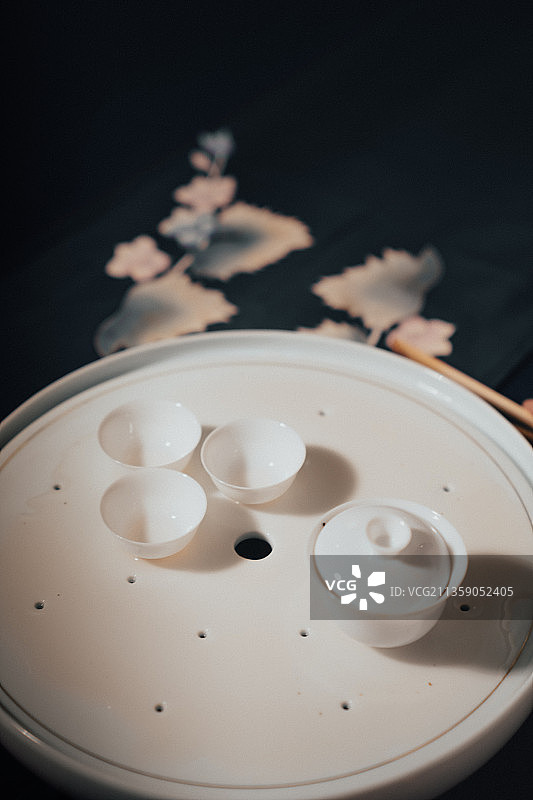 冲泡潮汕凤凰单丛图片素材