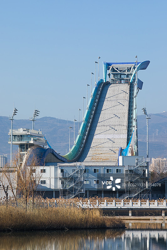 北京首钢滑雪大跳台图片素材