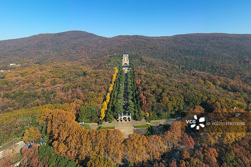 南京中山陵景观图片素材