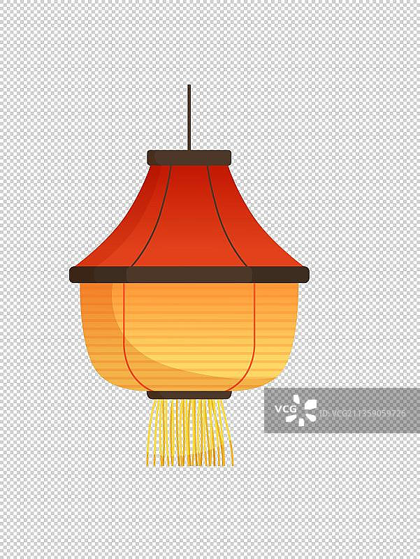 春节红色矢量灯笼图片素材