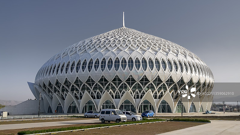 临夏大剧院图片素材