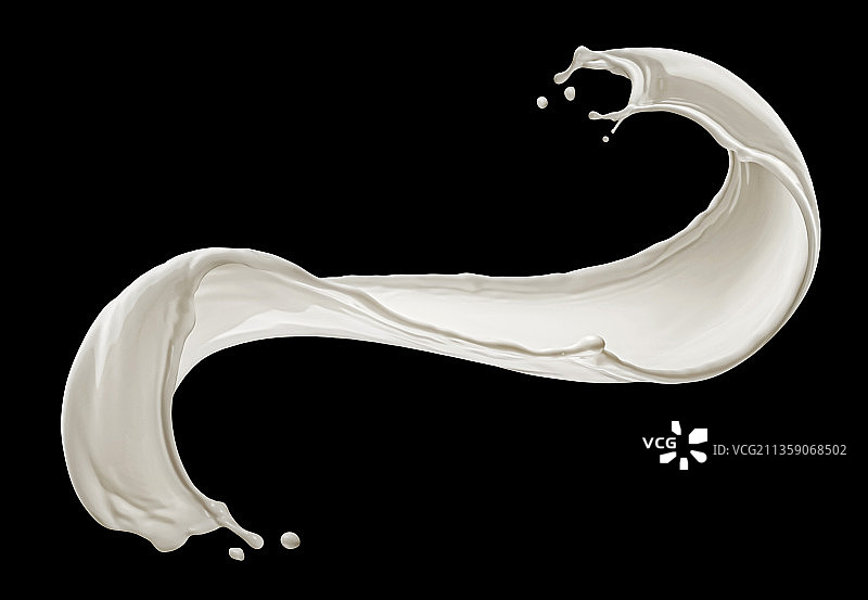 黑色背景上的橙色烟雾特写图片素材