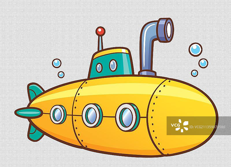 潜水艇元素图片素材
