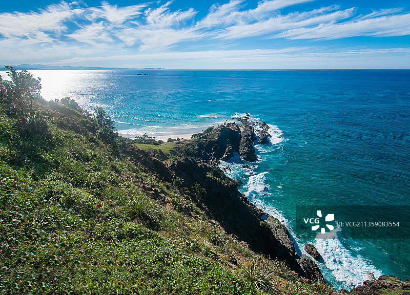 澳大利亚新南威尔士拜伦湾拜伦角海景图片素材