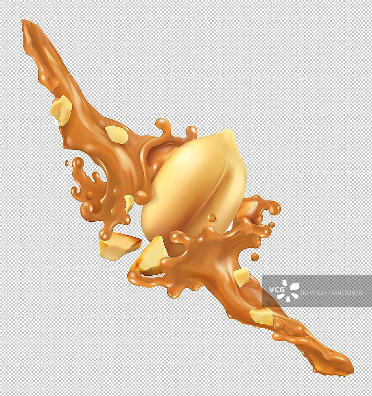 手绘美味调料花生酱PNG免抠图图片素材