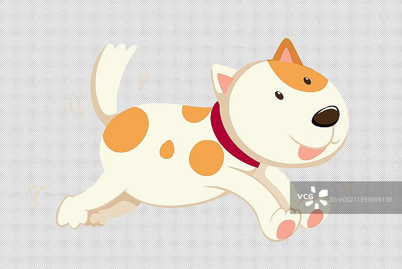 可爱卡通小狗图片素材