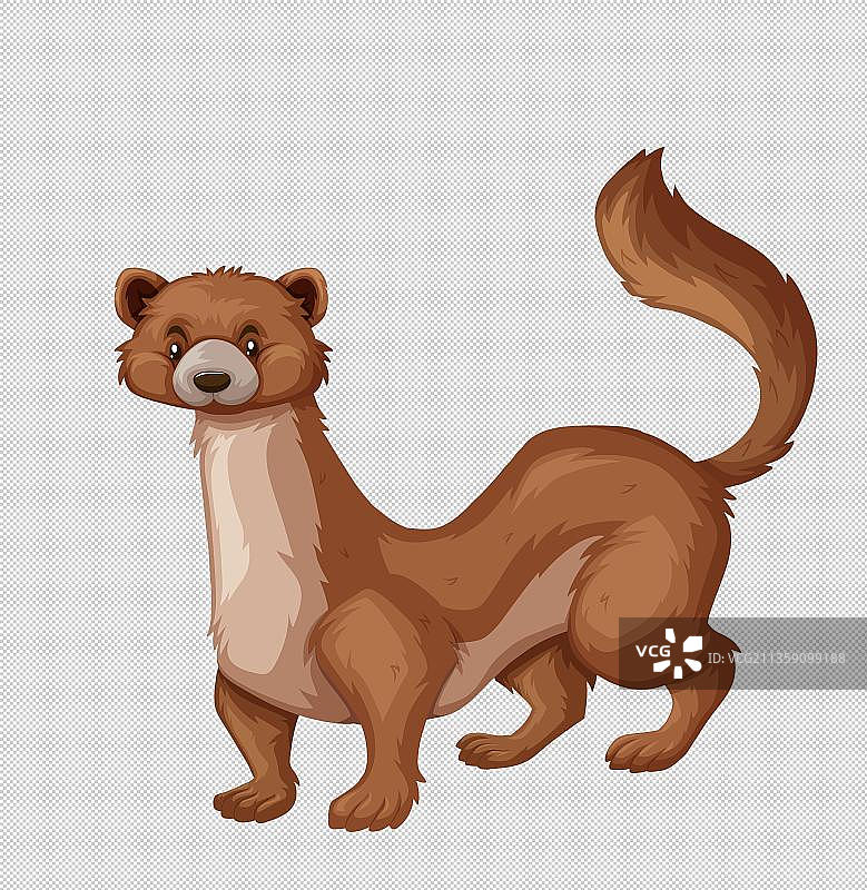 卡通猫鼬图片素材