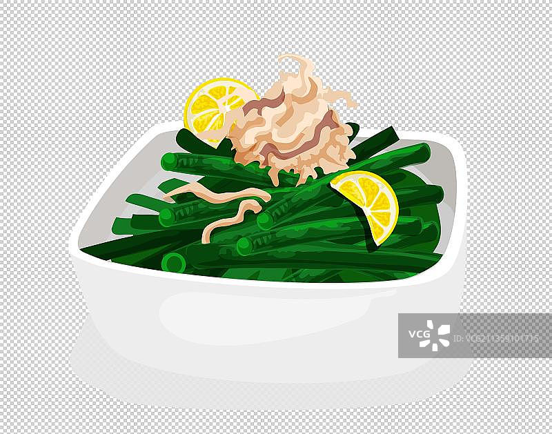 蔬菜凉拌沙拉美食图片素材