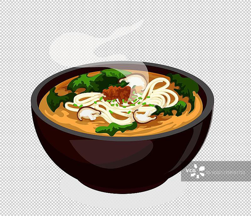 一碗面条图片素材