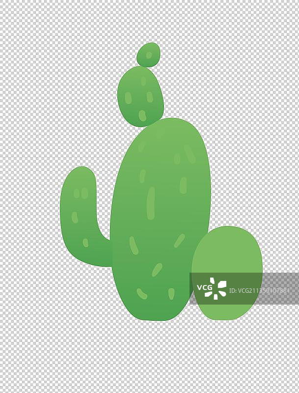 小清新仙人掌植物图片素材