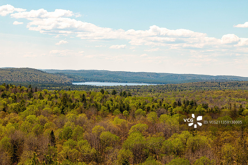 在天空衬托下的风景图片素材