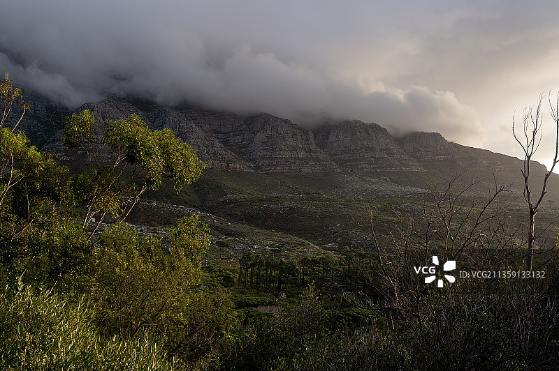 南非开普敦的壮丽景色图片素材