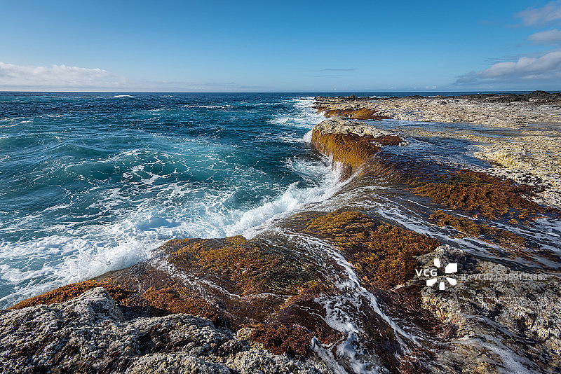 葡萄牙莫什泰鲁什海天景色图片素材
