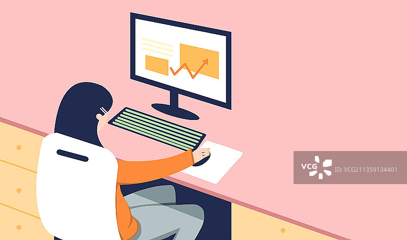 居家办公图片素材