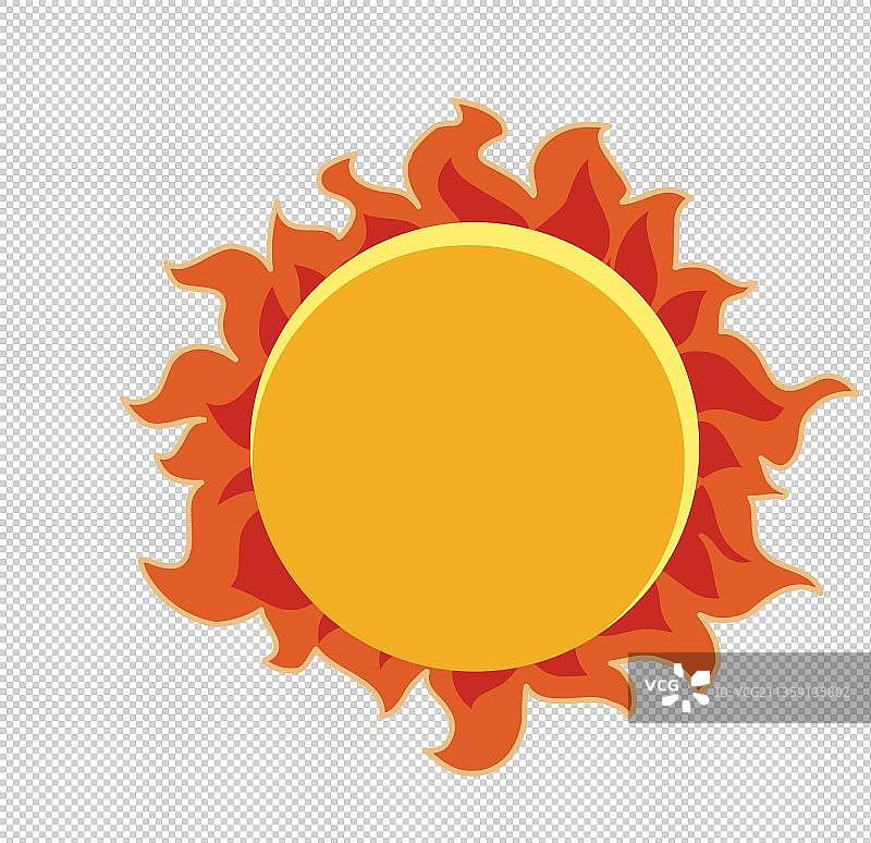 卡通太阳图片素材