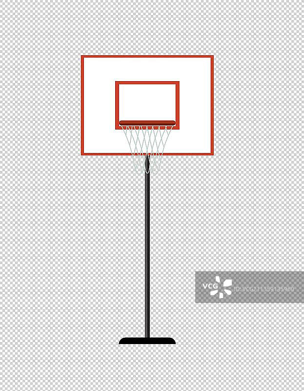 篮球架图片素材