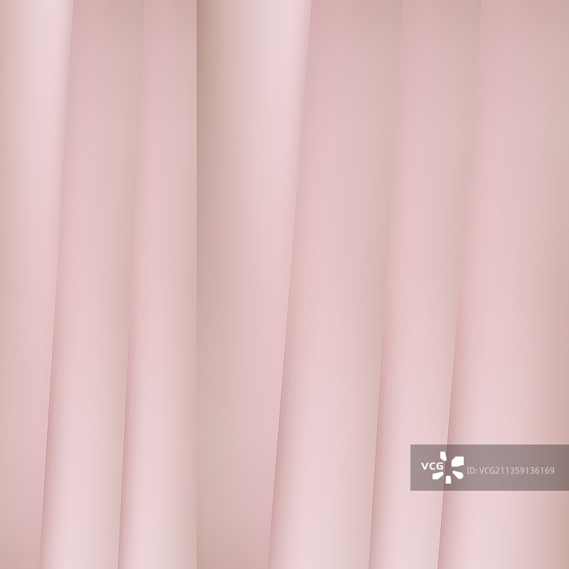 3D逼真质感粉彩丝绸箔片图片素材