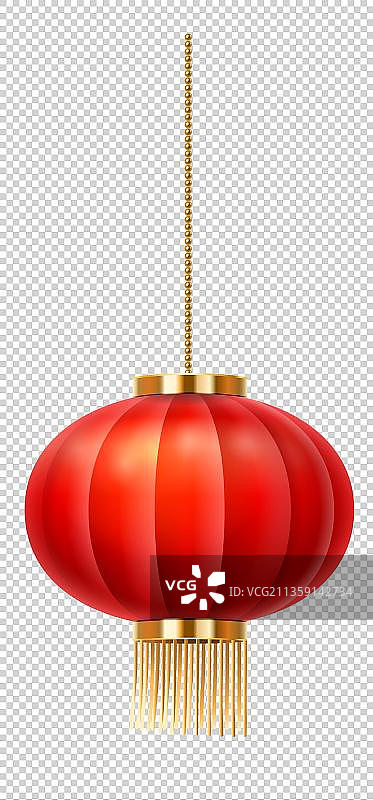 春节红灯笼挂饰元素图片素材