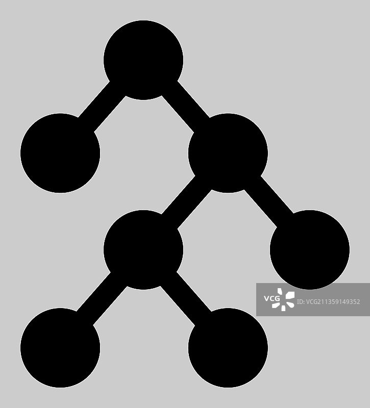 二叉树图标图片素材