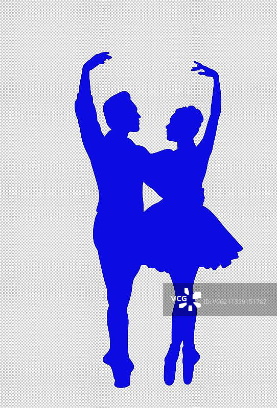 双人跳芭蕾舞的舞者建议图片素材