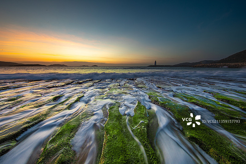 海南海景热带旅游航拍海边度假大海渡鸟过冬海口三亚花鸟岛博鳌浪图片素材