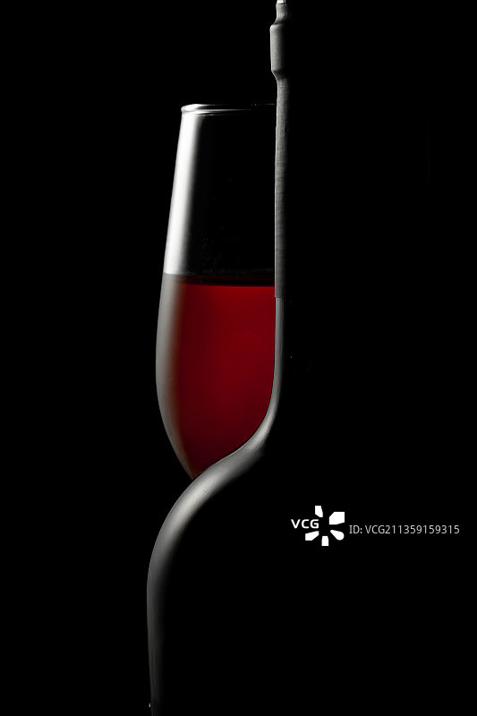 葡萄美酒夜光杯高贵时尚图片素材