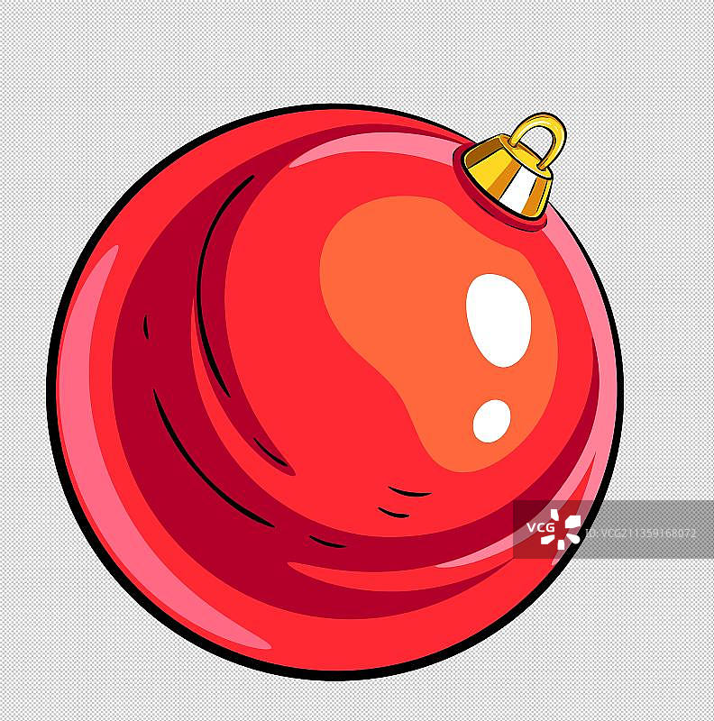 圣诞节装饰球图片素材