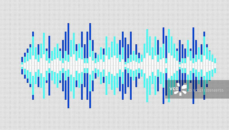 线条波纹音频曲线图片素材