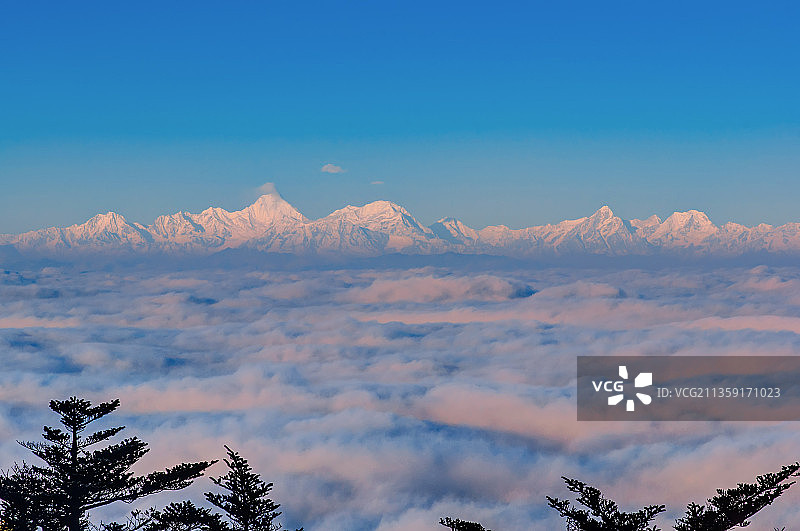 峨眉山风景图片素材