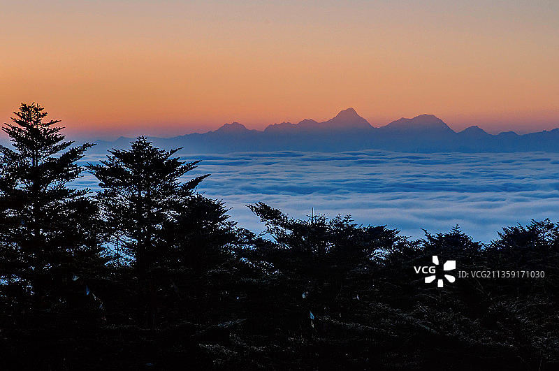 峨眉山风景图片素材
