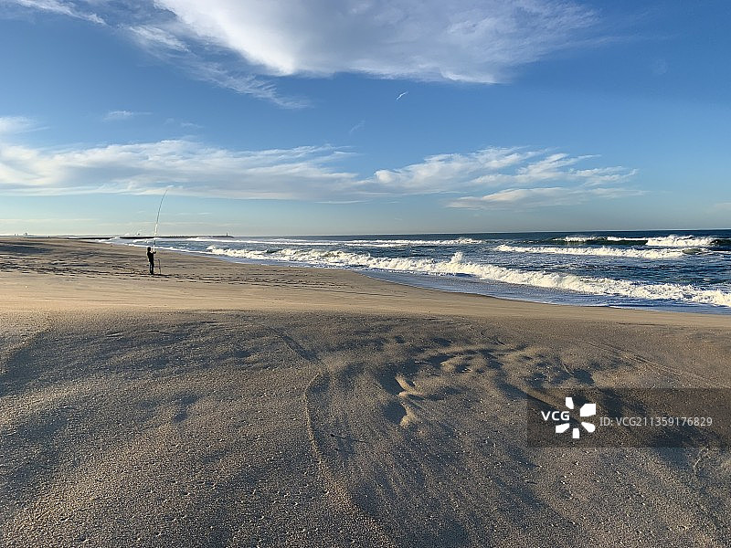 菲盖拉-达福什海滩美景，葡萄牙图片素材