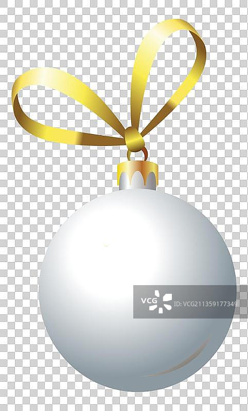 装饰品彩带圆球图片素材