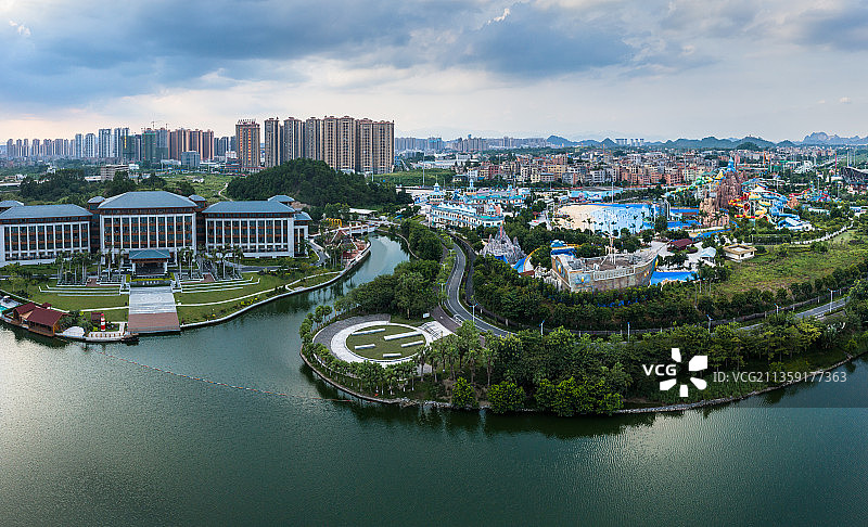 玉林园博园图片素材