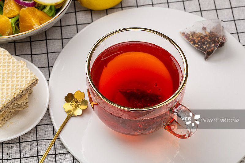 洛神花茶水图片素材