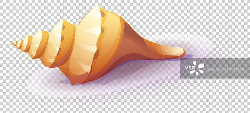 海螺元素图片素材