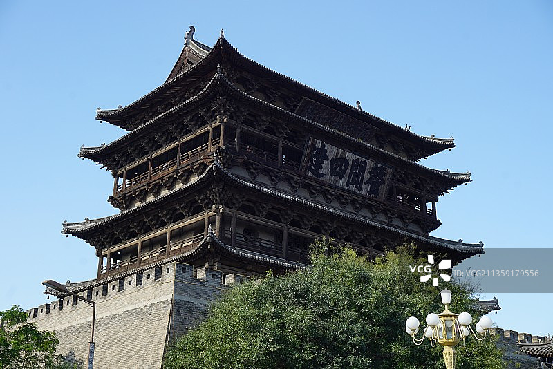 朔州代县边靖楼图片素材