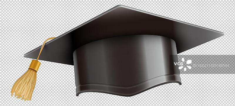 学士帽元素图片素材