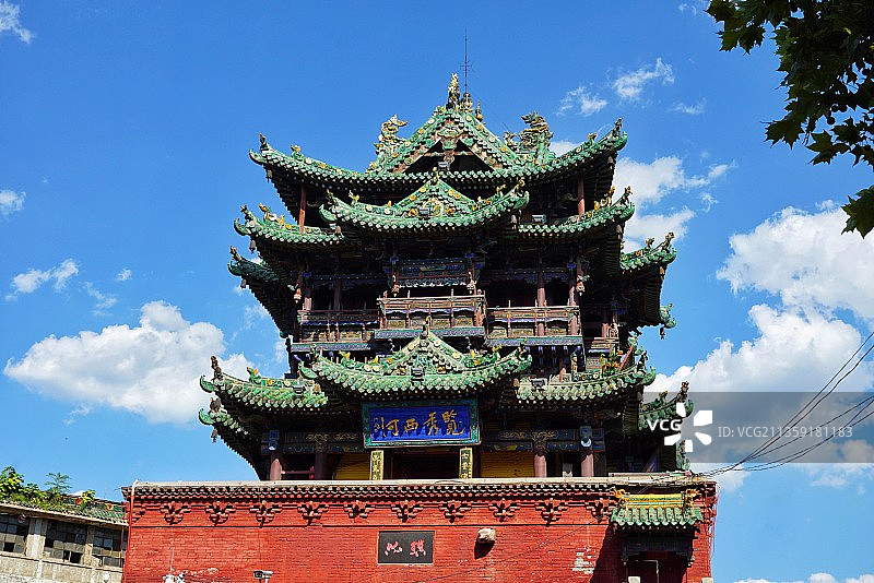 临汾霍州鼓楼图片素材