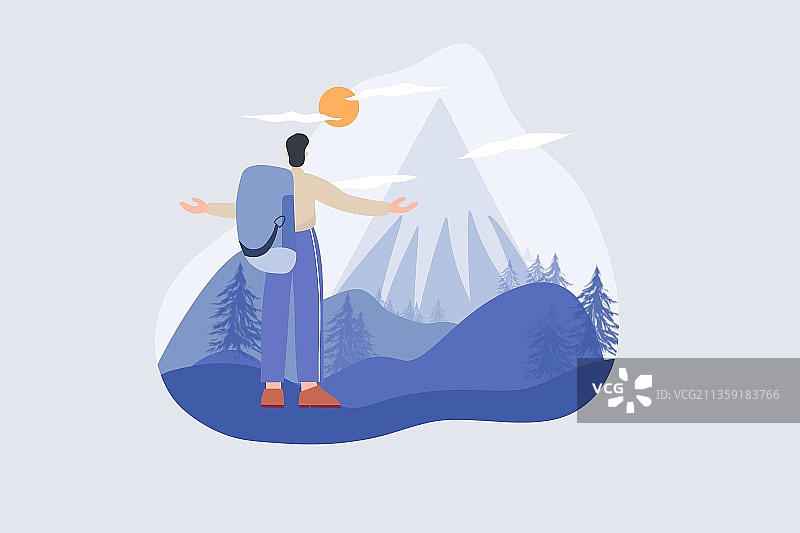 户外度假图片素材