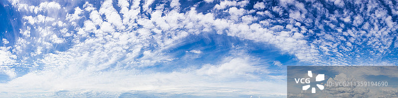天空云彩全景图片素材