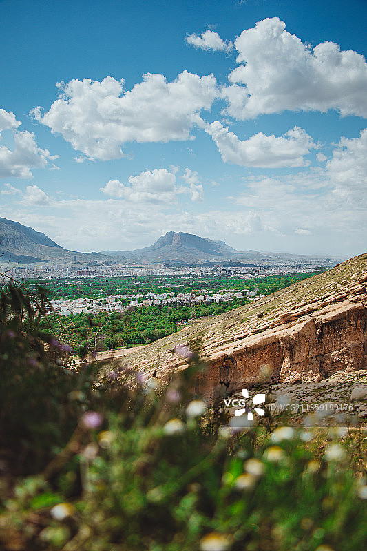 设拉子，伊朗法尔斯省的风景图片素材